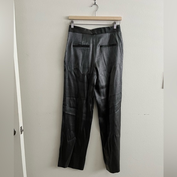 Zara Gray Silky Trousers - Picture 7 of 7